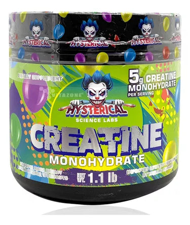 HYSTERICAL SCIENCE LABS CREATINE MONOHYDRATE 1.1 LBS 100 SERVICIOS